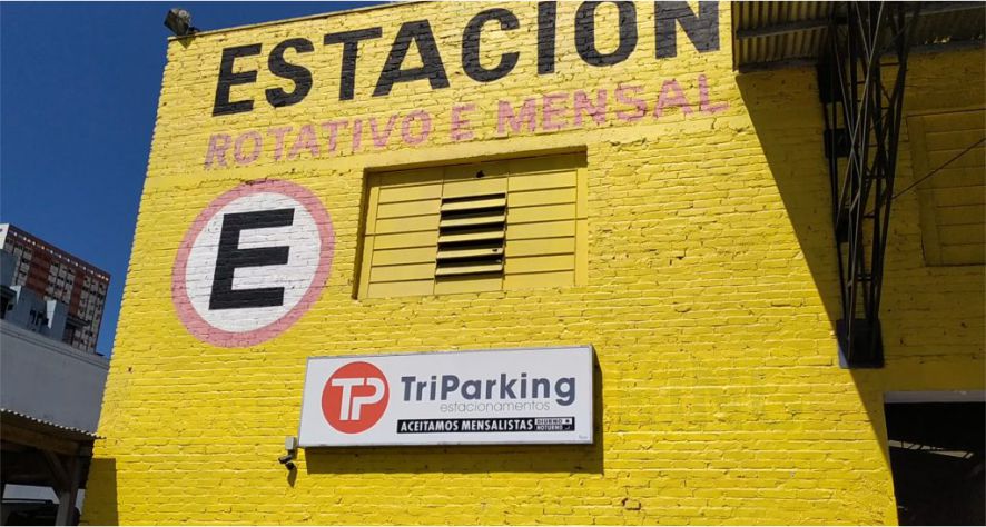 Sistema CarStop no cliente TriParking Estacionamentos