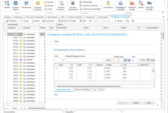 EXPEDIÇÃO EXPEDIÇÃO